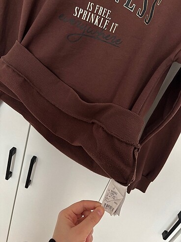 s Beden kahverengi Renk Sweatshirt