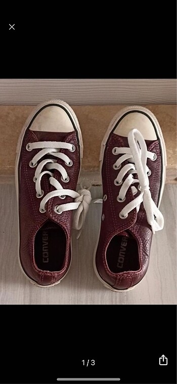 Orjinal deri converse