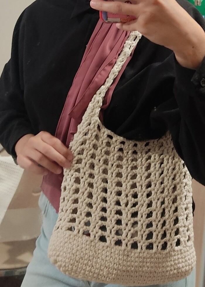 Pull and bear file çanta - Görsel 2