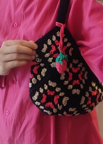 örgü çanta - Görsel 2