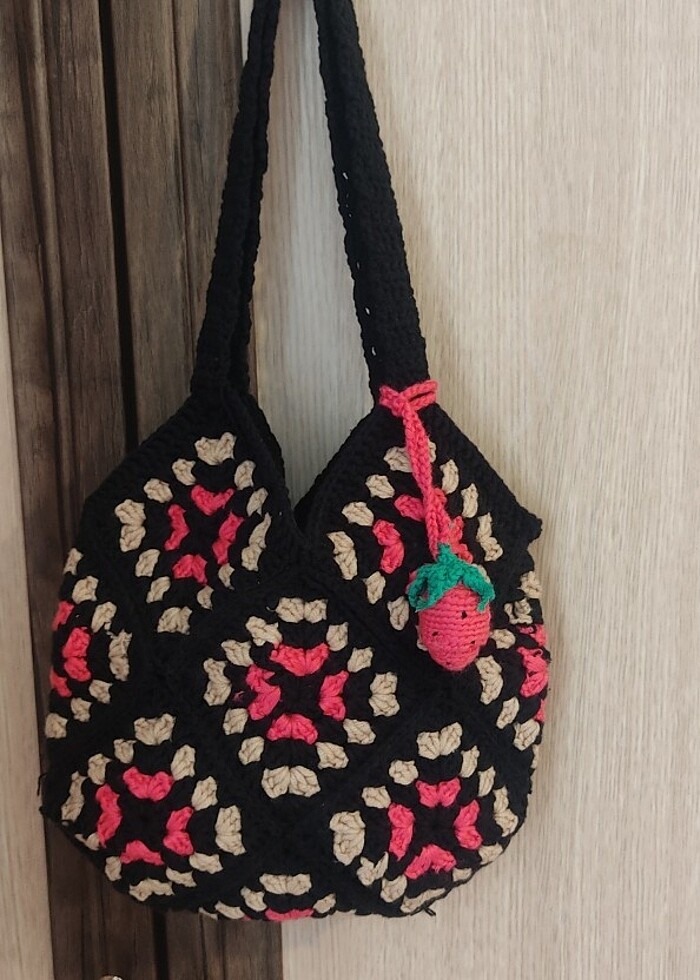 örgü çanta - Görsel 5