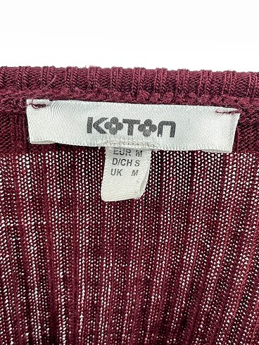 m Beden bordo Renk Koton Kazak / Triko %70 İndirimli.