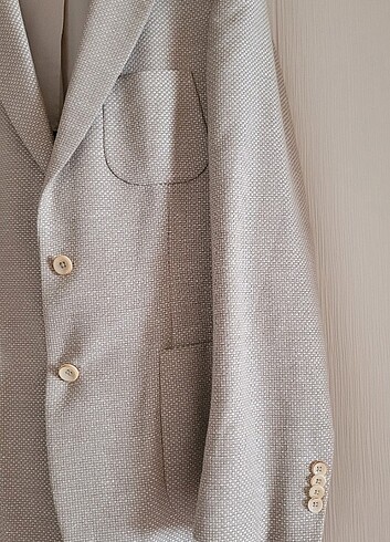 46-6 drop Beden ten rengi Renk D'S damat blazer keten ceket