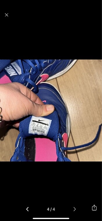 37,5 Beden lacivert Renk Nike spor ayakkabı