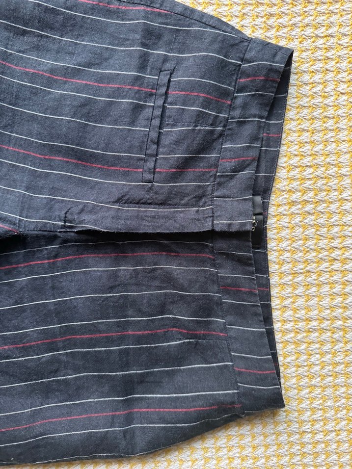 Kadın mango keten pantolon - Görsel 5