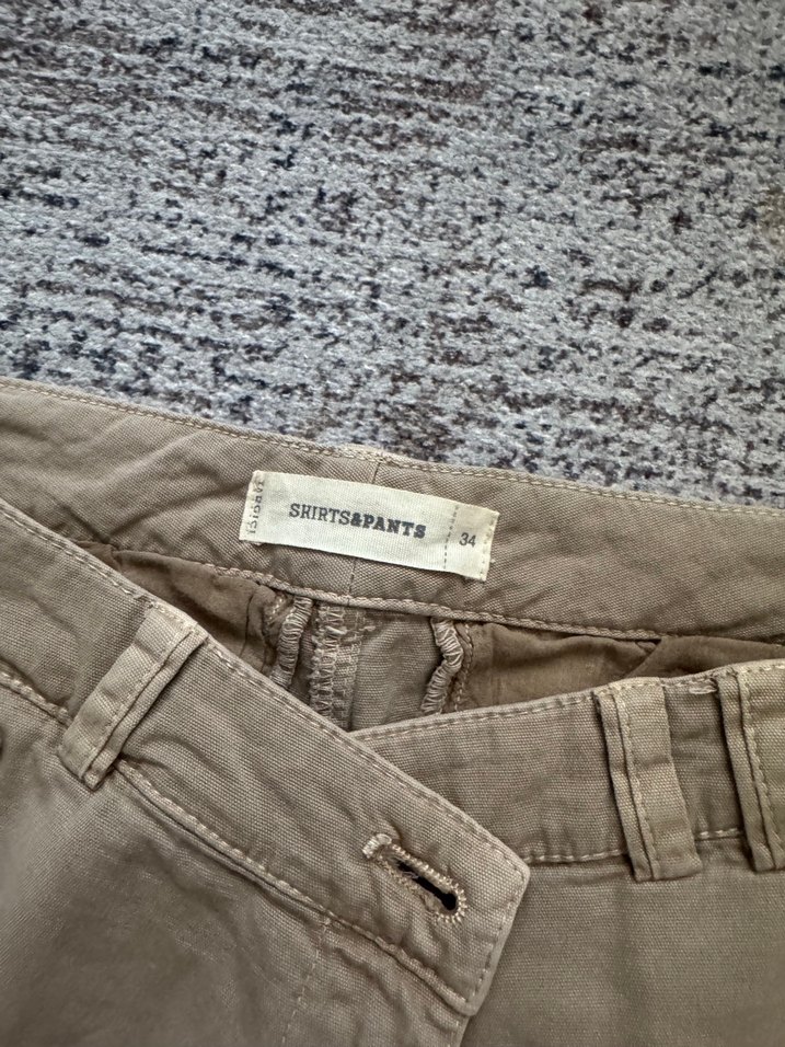 Yargıcı kanvas pantolon - Görsel 2