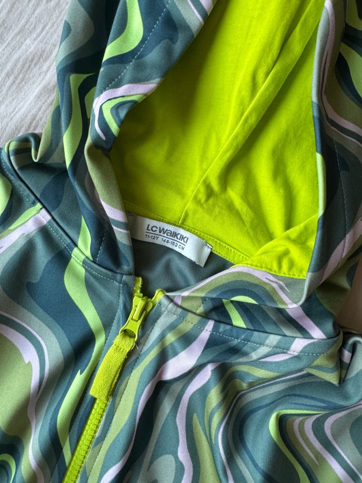 Çocuk fermuarlı eşofman üstü - Görsel 2