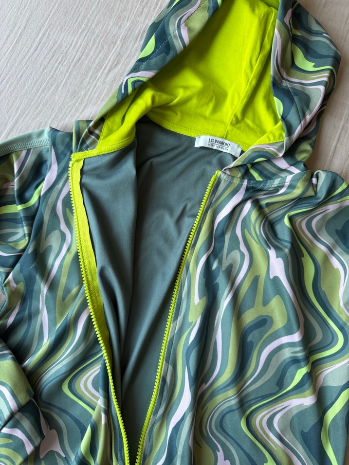 Çocuk fermuarlı eşofman üstü - Görsel 3