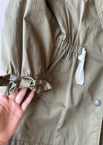 Zara çocuk trençkot - Görsel 3