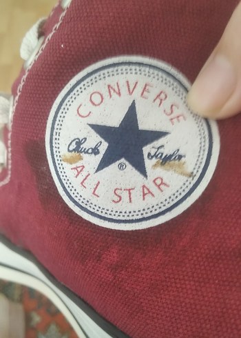 Bordo Bağcıklı Kadın Spor Ayakkabı - Görsel 6