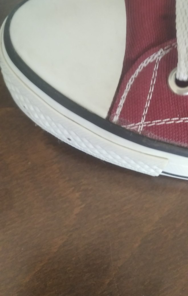 Bordo Bağcıklı Kadın Spor Ayakkabı - Görsel 4