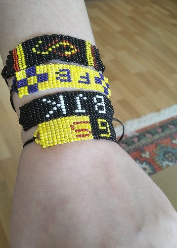 Renkli Etnik Boncuklu Taraf Bileklik - Görsel 2