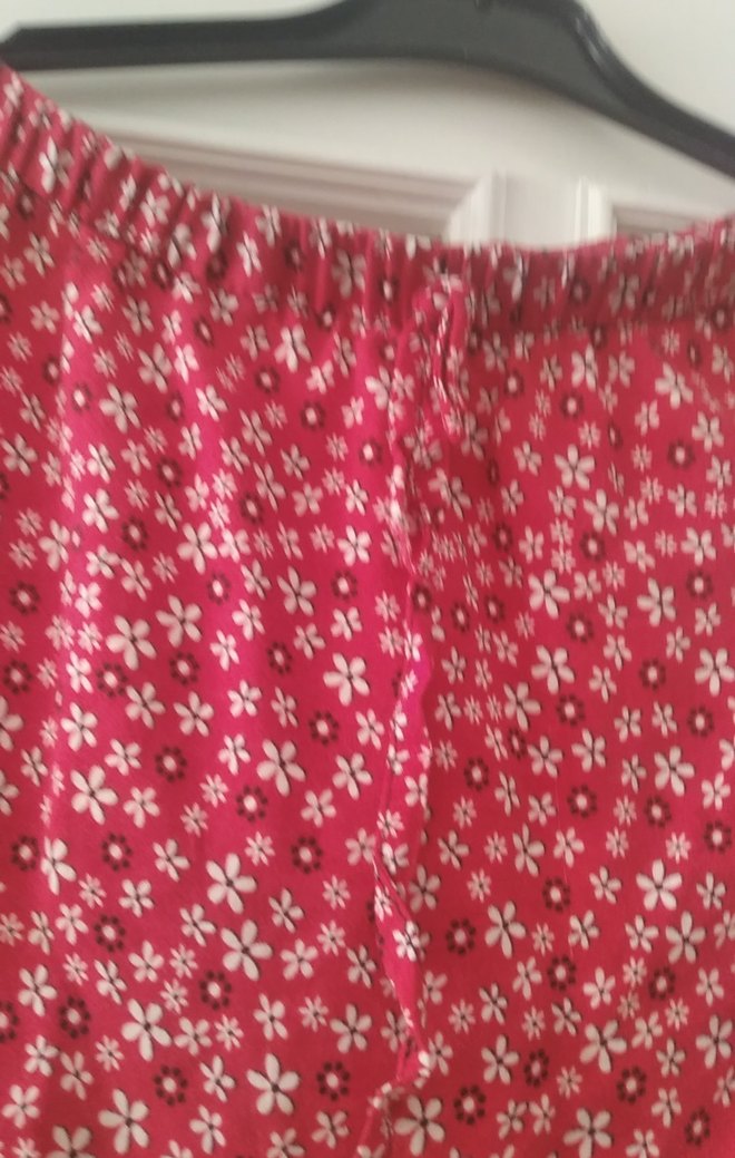 kırmızı Midi Bohem Fırfırlı Etek - Görsel 2