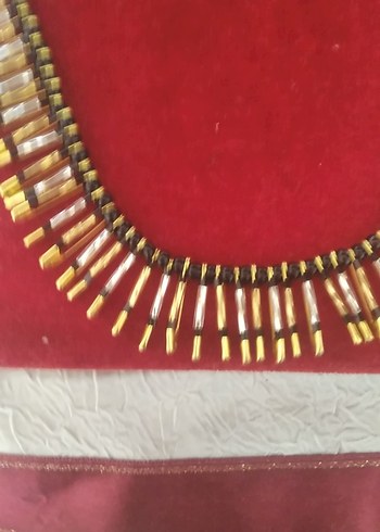 Diğer Uzun Etnik Boncuklu Bohem Kadın Kolyesi