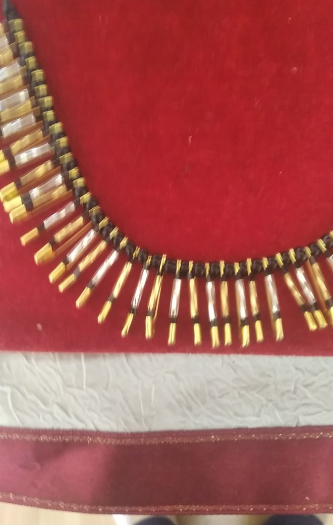 Uzun Etnik Boncuklu Bohem Kadın Kolyesi - Görsel 2