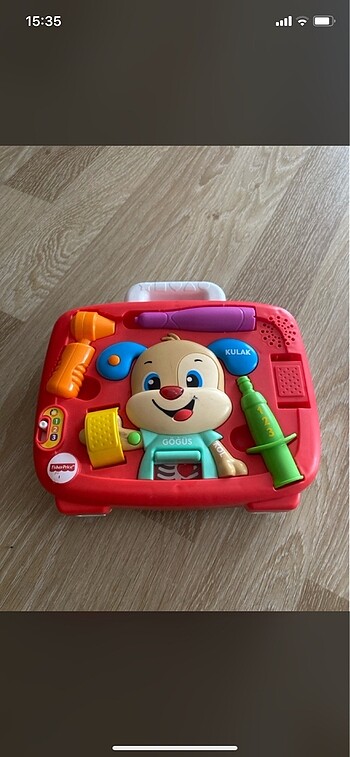 Fisher Price Köpekçik Doktorda Türkçe ve İngilizce