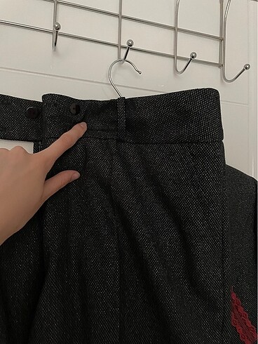 46 Beden gri Renk Kadın takım (ceket+pantolon)