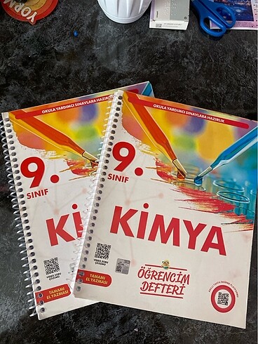 9.sınıf kimya öğrenci defteri