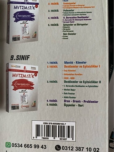 Beden Matematik navigasyon konu anlatım fasikülü