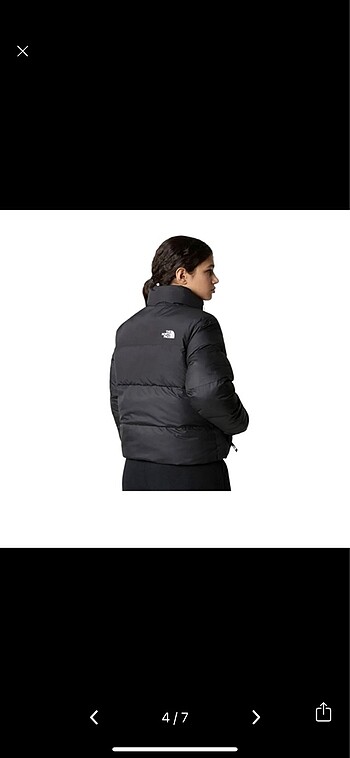 m Beden siyah Renk The north face mont