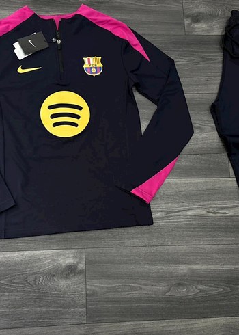 Erkek Gri Yarım Fermuarlı Uzun Kollu Forma%100 pamuk kumaş - Görsel 2