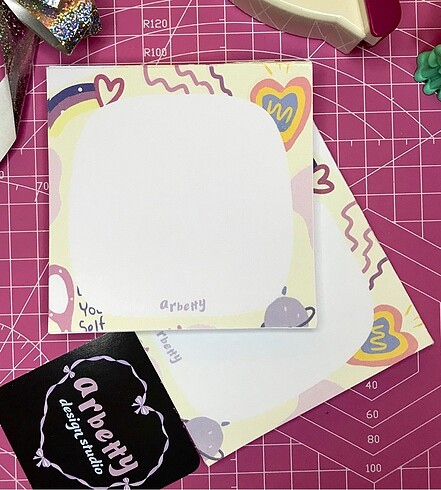 Love Yourself MemoPad Not Defteri