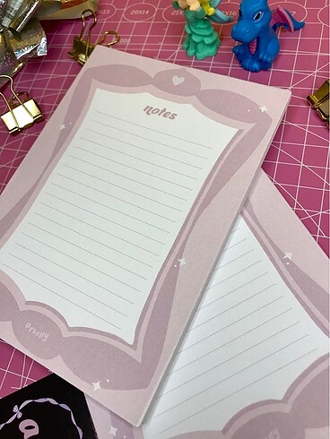 Beden Renk Violet NotePad Not Defteri
