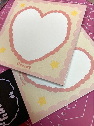 Beden Blush Pink MemoPad Not Defteri