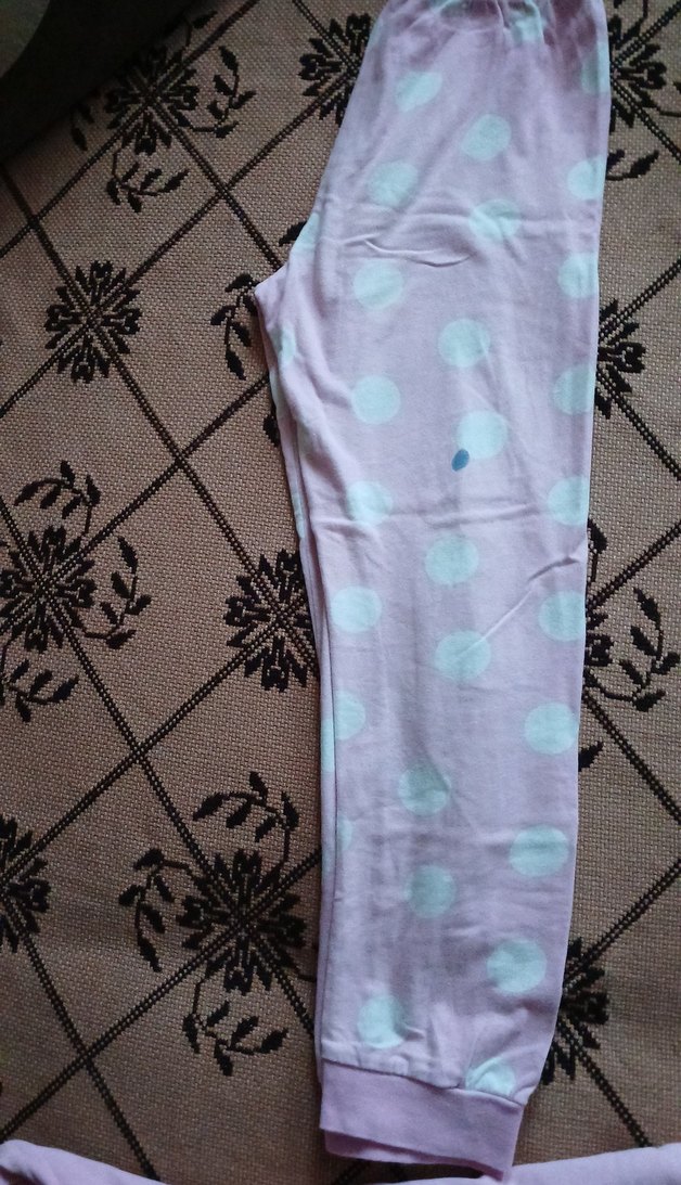 Kız Çocuk Pembe Uzun Kollu Baskılı Tişört - Görsel 2