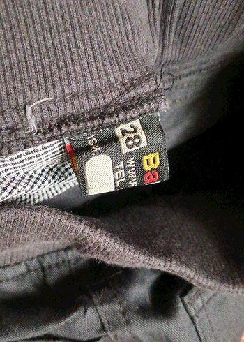 Erkek Çocuk Bol Kesim gri Kot Pantolon - Görsel 2