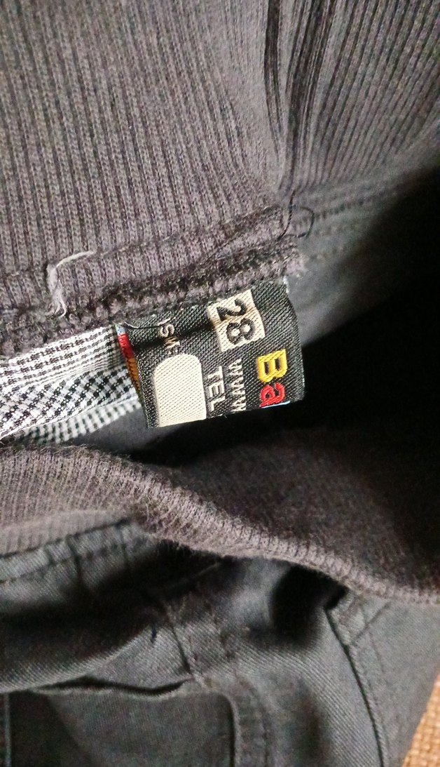 Erkek Çocuk Bol Kesim gri Kot Pantolon - Görsel 2