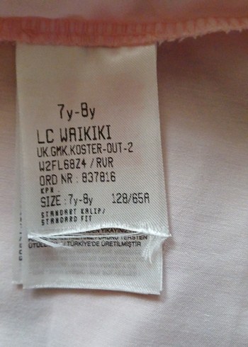 Düğmeli Pembe Kısa Kollu Kadın Gömlek - Görsel 2