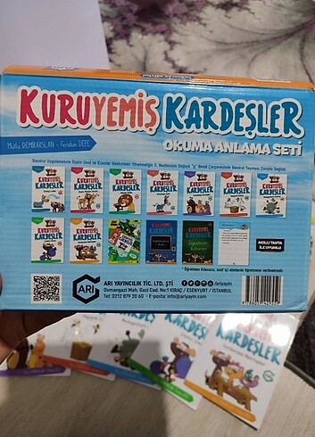 Kuruyemiş Kardeşler 1. Sınıf Hikaye Kitapları