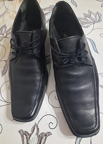 Deri rugan kösele erkek ayakkabısı  - Görsel 2