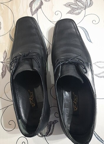 Deri rugan kösele erkek ayakkabısı  - Görsel 6