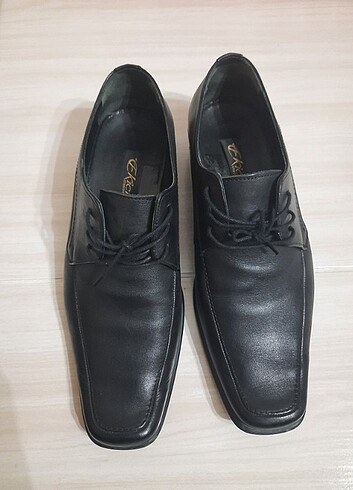Deri rugan kösele erkek ayakkabısı  - Görsel 9