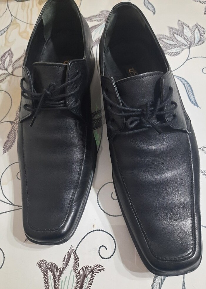 Deri rugan kösele erkek ayakkabısı  - Görsel 2