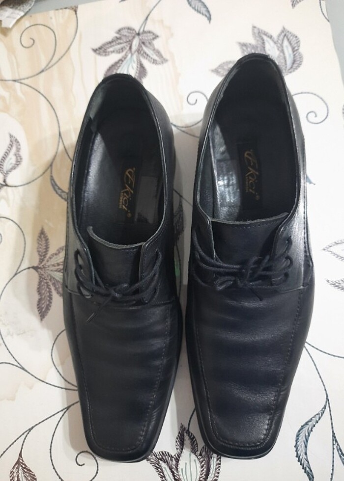 Deri rugan kösele erkek ayakkabısı  - Görsel 3