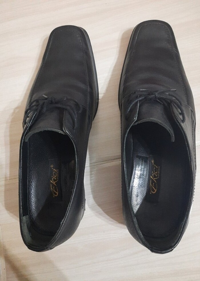 Deri rugan kösele erkek ayakkabısı  - Görsel 5