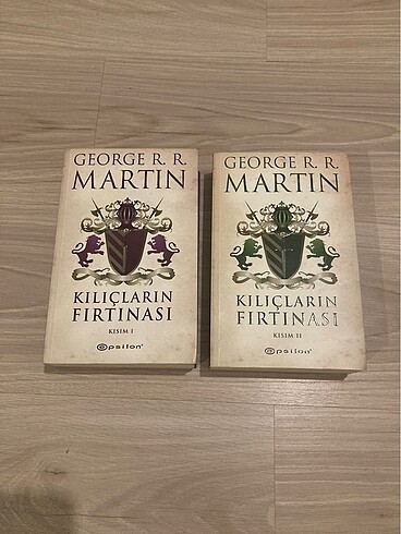 Kılıçların fırtınası 1. Kitap