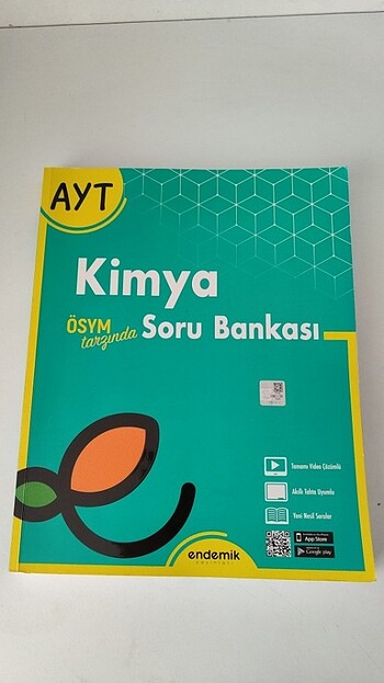 ayt kimya endemik yayinlari