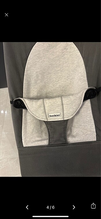 Diğer Beden gri Renk Babybjörn Soft Ana Kucağı Dark/Grey
