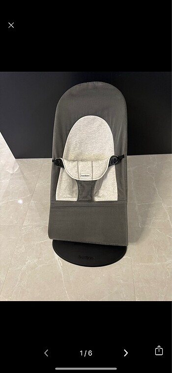 Babybjörn Soft Ana Kucağı Dark/Grey