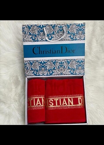 Christian Dior 2li havlu