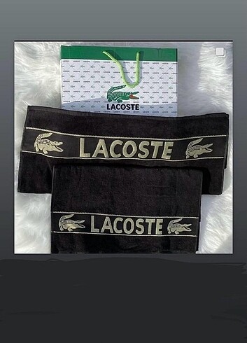 Lacoste Lacoste 2li havlu 