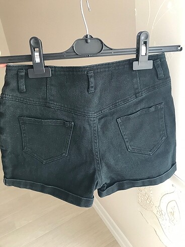 Denim&Co Kız çocuk siyah şort