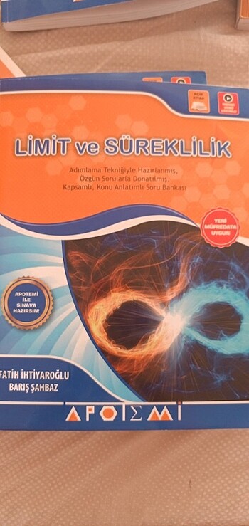 LİMİT TÜREV İNTEGRAL APOTEMİ AZİCİK COZDUM İSTEYENE DETAYLİ YAZA