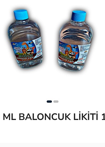 Renkli Baloncuk Likiti 1 Litre