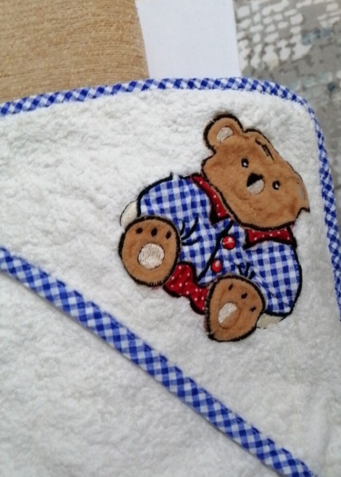 Erkek çocuk havlu bornoz - Görsel 2