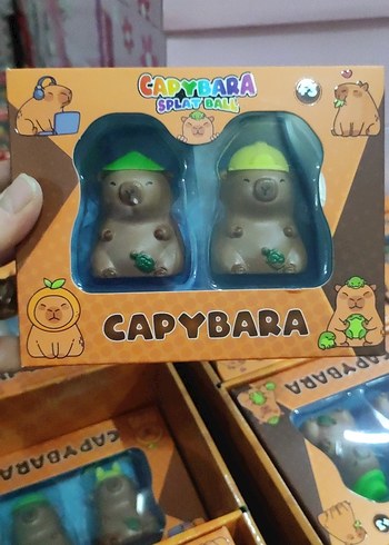 Renkli Capybara Oyuncakları - Görsel 2